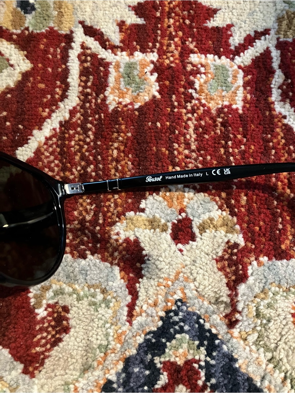 Persol 3301-S Sunglasses Black Unisex - Picture 6 of 8